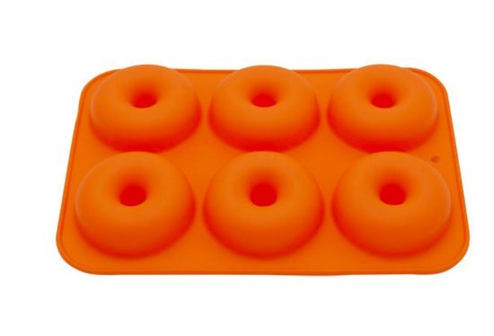 ProductGoods - Siliconen Donutvorm - Donut Bakvorm - Goede Kwaliteit - Anti Kleeflaag - 6 Donuts - Zelf Donuts Bakken