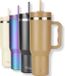 Milu Tumbler 1200ml met Rietje en Handvat | Brun