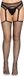 Leg Avenue Net stockings with garter belt