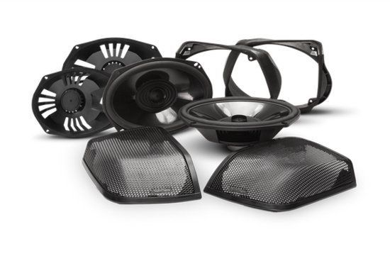 Rockford Fosgate TMS69BL14 - Harley Davidson - Zadeltas audioset - 6 stuks