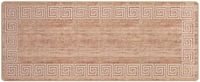 vidaXL - Tapis - Runner - MARSA - Beige et or - 100 x 300 cm - Polyester
