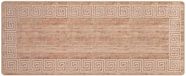 vidaXL - Tapijt - Runner - MARSA - Beige en goud - 100 x 300 cm - Polyester