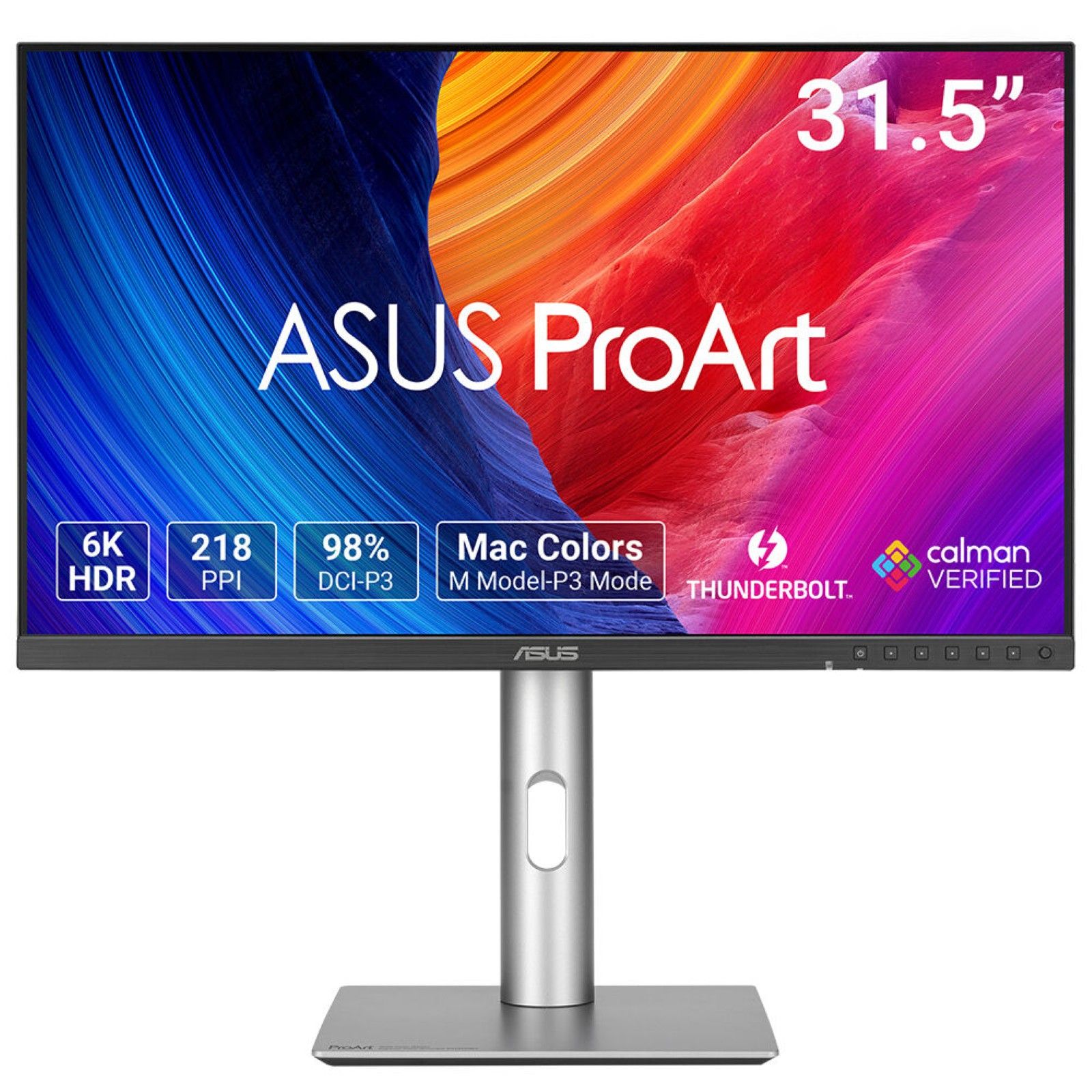 ASUS ProArt Display PA32QCV, 31.5 inch 6K IPS Monitor