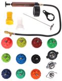 SIXTOL Testeur de refroidissement mécanique 18, jeu de testeurs de système de refroidissement 18 pièces, 0-2,5 bar