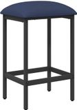 vidaXL Barkruk Blauw 40 x 32 x 74 cm Bewerkt hout
