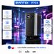 BYINTEK Projecteur portable mini, Batterie intégrée, Support 4K, WiFi 3D, Pas de taxes supplémentaires, Cinéma extérieur et domestique