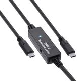 InLine USB-C actieve kabel | USB3.0 5 Gbps | 15 meter