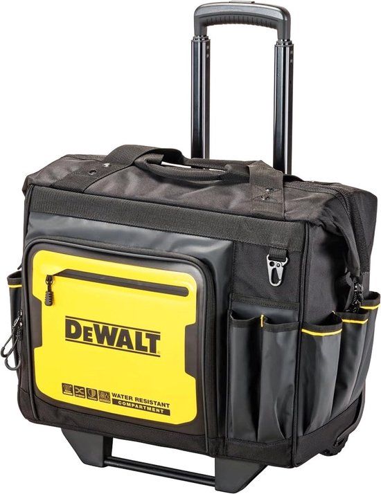 DeWalt DWST60107-1 Gereedschapstas met Wielen - 18" - Waterdicht - 27 Vakjes