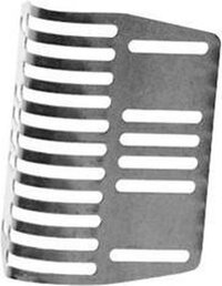 SpouwSafe RVS Stootvoegrooster - 20 stuks - 6 cm - Ongediertebestrijding