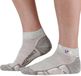 Monnet Sokken Trek Lin Basse Grijs/Wit Unisex Katoen Maat 45/46