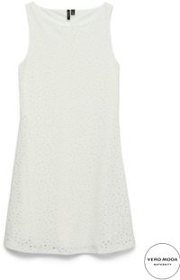 VERO MODA MATERNITY - VMMTASSA LIV SL BOAT NECK SHORT DRESS - Dames - Mini jurken