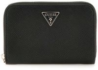 GUESS Rosalba SLG Medium Zip Around Wallet Black