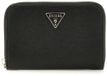 GUESS Rosalba SLG Medium Zip Around Wallet Black