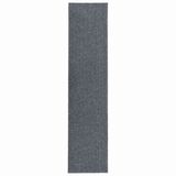 vidaXL Droogloopmat 100x450 cm grijs