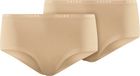 FALKE Daily Comfort Multipack ademend katoen broek van onderlaag dames bruin - maat S