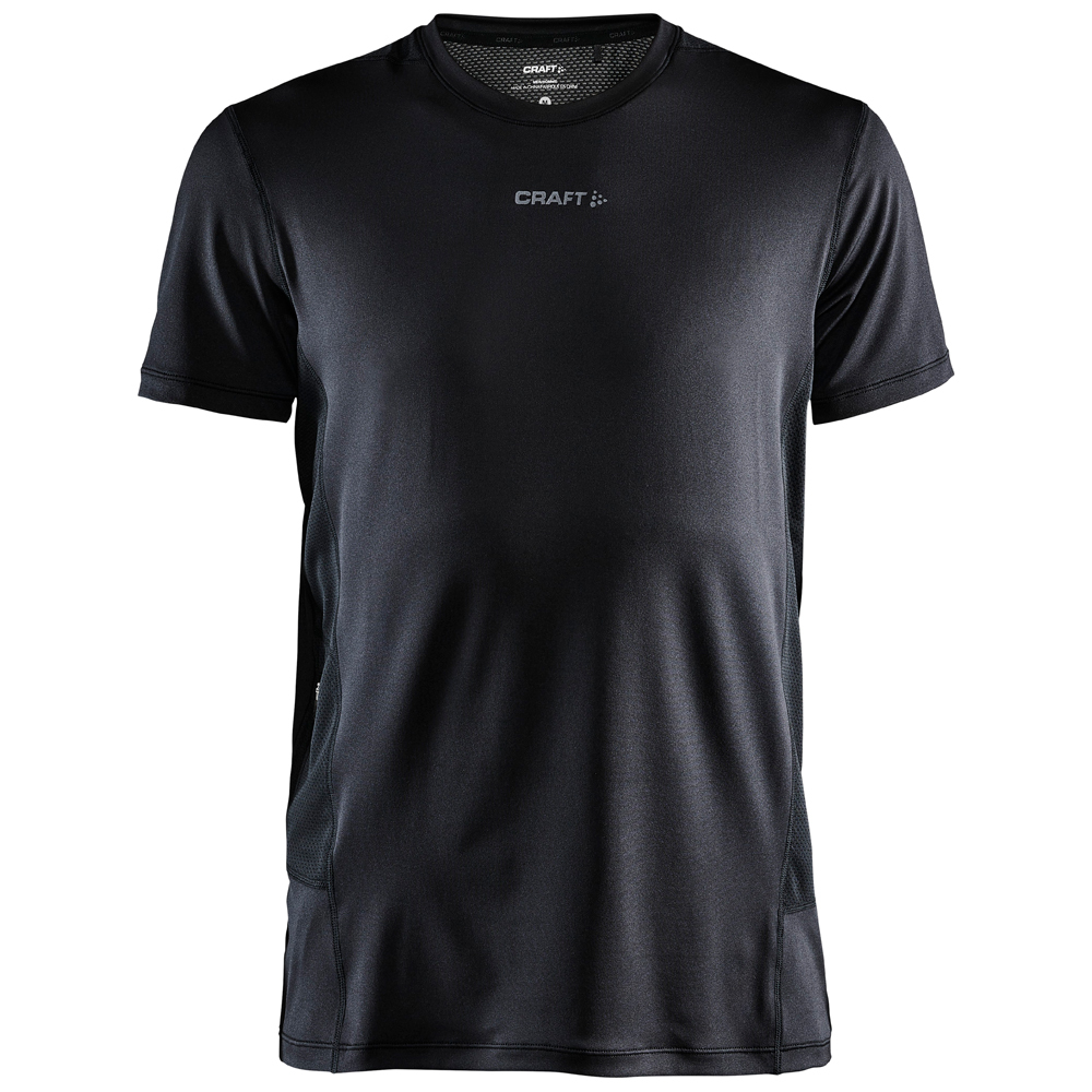 Craft Adv Essence Ss Tee M Sportshirt Heren - Black