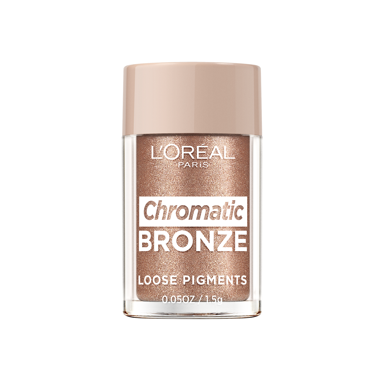 L'Oréal Chromatic Bronze Loose Pigments Poeder - 01 As If - Gouden Glitter Oogschaduw Losse Pigmenten