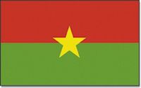 Merkloos / Sans marque Promex Gmbh Vlag van Burkina Faso - 90 x 150 cm