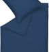 Schöner Wohnen Coton satin Ensemble de literie Bleu Uni Fermeture éclair