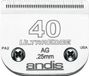 Andis Scheermesjes S-40 Staal Verchroomd 0,25 mm