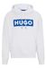 HUGO Nalves Jersey Heren (1 stuk), Wit 100, L