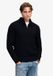 Superdry Jacob Cable Gebreide Trui Met Halve Rits Heren XXL eclipse navy