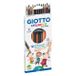 Giotto Stilnovo Kleurpotlood Skin Tones 12 kleuren | 10 stuks
