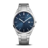 Bering 17240-707 Heren Polshorloge Kwarts Blauw Saffierglas Staal Zilverkleurig