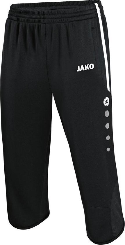 JAKO 3/4 Active Training - Voetbalbroek - Heren - Maat M - Zwart