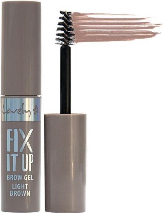 Brow Lovely Fix It Up Bruin Wenkbrauw Fixerende Gel Licht Bruin