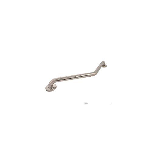 Plumbob 380957 schuine badkamer Grab Bar gepolijst roestvrij staal, Zilver