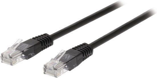 Valueline Cat5e UTP Netwerkkabel - 10m - Zwart