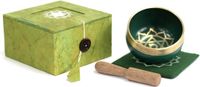 Ancient Wisdom awgifts Klankschaal Hart Chakra - Groene Chakra - 8x8x5cm