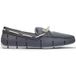 SWIMS Braided Lace Loafer Basalt Grey