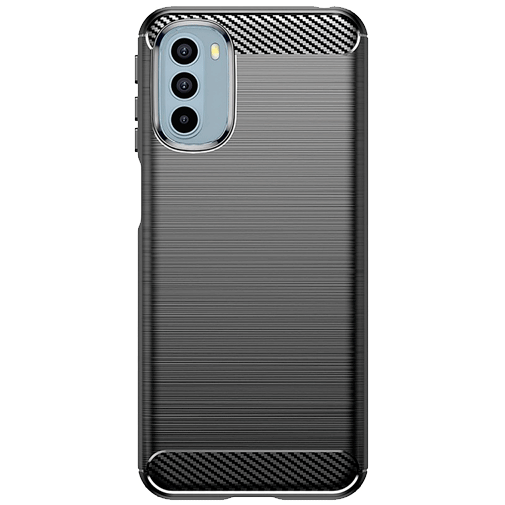Just in Case Rugged TPU Back Cover Zwart Motorola Moto G31/G41