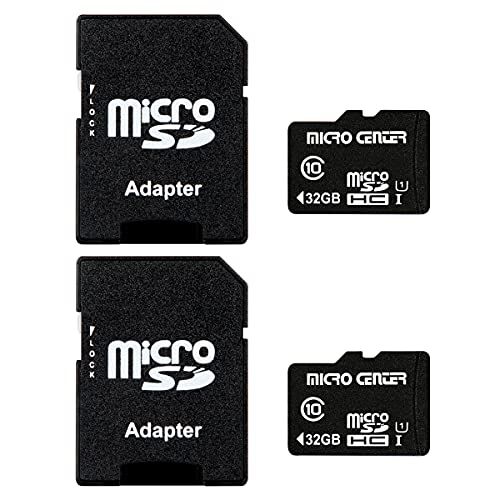 Inland Micro Center 32GB Micro SDHC Flash Geheugenkaart (2 Pack)