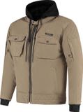 Rusty Stitches Glenn Motorfiets textiel jas - Bruin - Maat 54