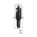 LENCO MARINE 15057-001 Actuator, 2 1/4" slag 101XDS 12V 5/16, zwart, één maat