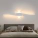 Comely 27W 3000LM Binnen LED Wandlamp, Witte Moderne LED Wandlampen, Binnenmuurlamp Warm Wit 3000K voor Slaapkamer, Woonkamer, Gang, Trap