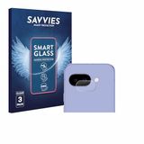 Savvies 3 Stuks Screenprotector - Google Pixel 9a (ALLEEN Camera Lens) - Transparant