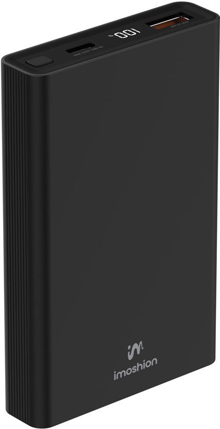 imoshion Ultra Series Powerbank 10.000 mAh - Black