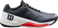 Wilson Rush Pro 4.0 Clay Tennisschoenen voor heren - Zwart/Rood - Maat 46