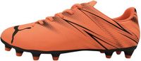 Puma Attacanto FG/AG voetbalschoenen - rood/zwart - maat 43 - kunstgras