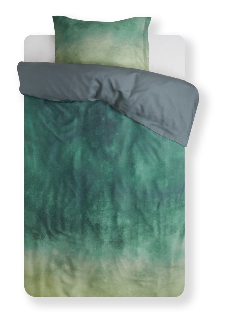 Kayori Tashiro dekbedovertrek - tencel - groen - inclusief kussensloop