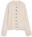 Tom Tailor Vest met kasjmier - Maat S - whisper offwhite melange