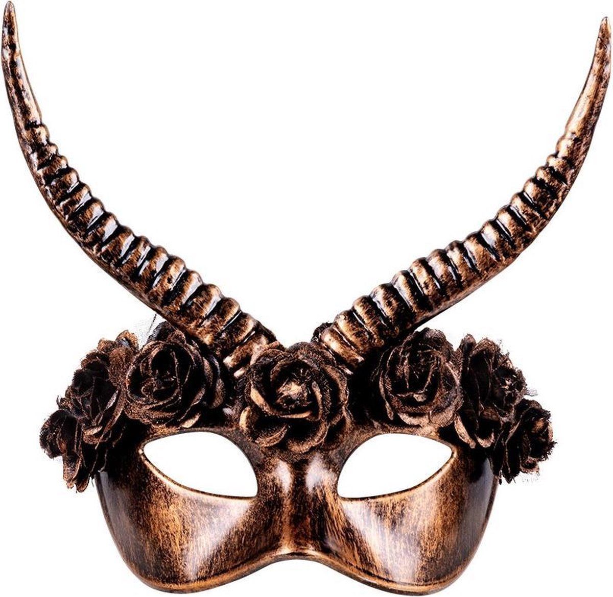 Boland 72253 Oogmasker Mama Legba - brons