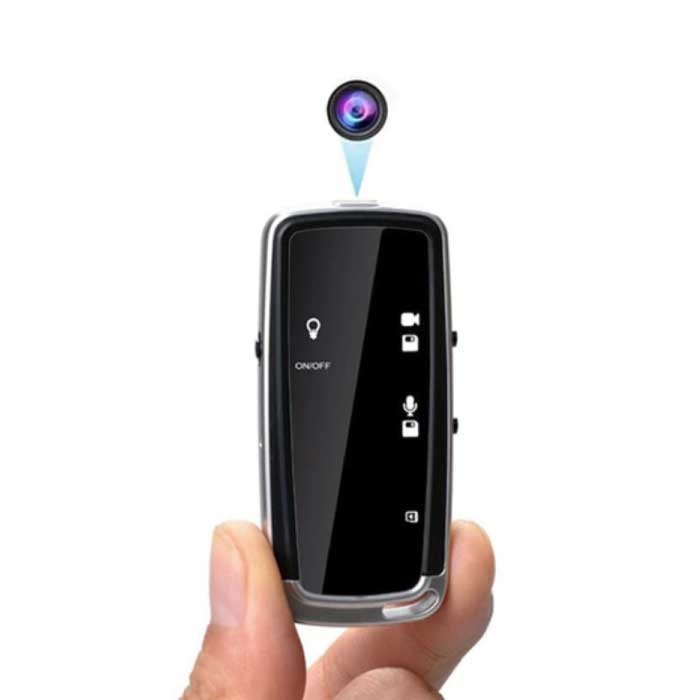 YPAY YPAY Mini Camcorder - Sleutelhanger Security Camera HD met LED Display Zwart