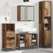 Maison Exclusive - Ensemble de meubles de salle de bain, 3 pièces, bois de récupération, 80 x 33 x 60 cm