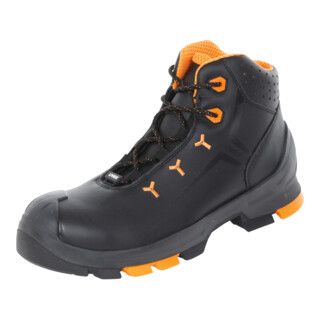 Uvex Hoge veterschoen zwart/oranje Uvex 2 - Maat 46