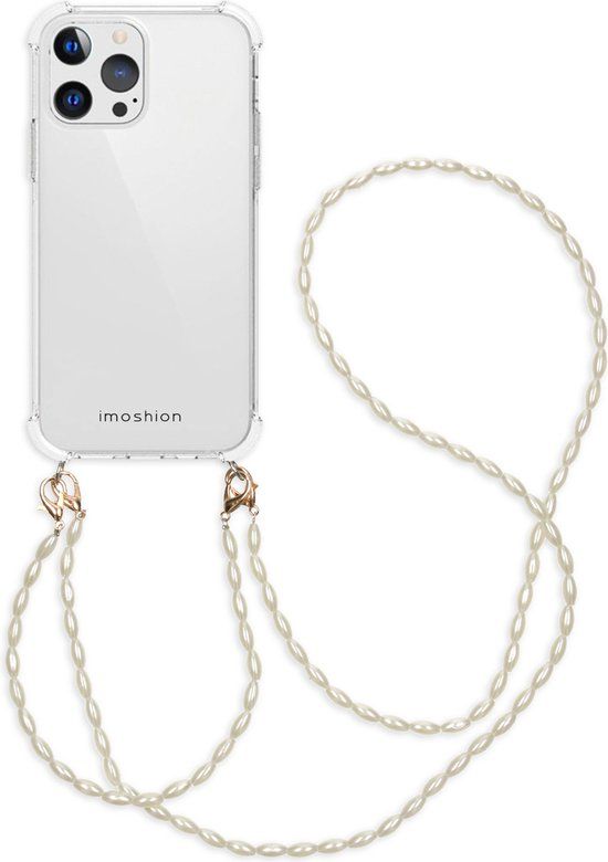 iMoshion Hoesje iPhone 13 Pro - Backcover met Koord - Transparant